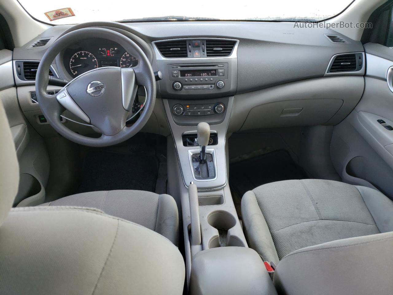 2014 Nissan Sentra S Blue vin: 3N1AB7AP4EL679643