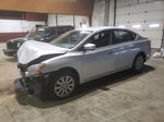 2014 Nissan Sentra S Серебряный vin: 3N1AB7AP4EY209275