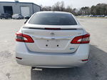 2014 Nissan Sentra S Silver vin: 3N1AB7AP4EY236864