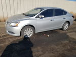 2014 Nissan Sentra S Silver vin: 3N1AB7AP4EY239246