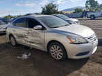 2014 Nissan Sentra S Silver vin: 3N1AB7AP4EY239246