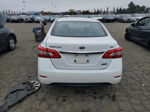 2014 Nissan Sentra S White vin: 3N1AB7AP4EY239425