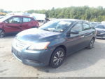 2014 Nissan Sentra S Blue vin: 3N1AB7AP4EY266303