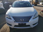 2014 Nissan Sentra S White vin: 3N1AB7AP4EY289001