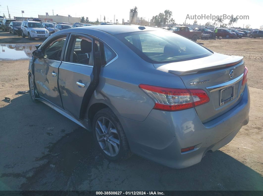 2014 Nissan Sentra Sr Gray vin: 3N1AB7AP4EY292917