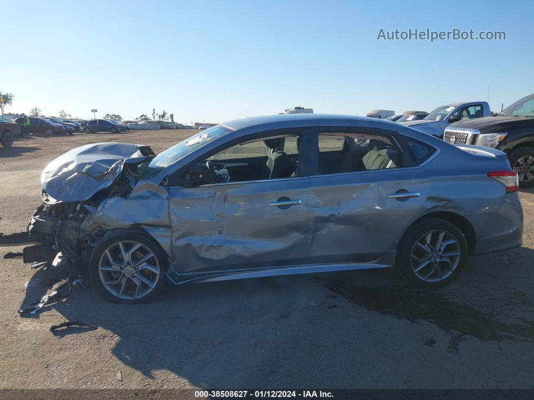 2014 Nissan Sentra Sr Gray vin: 3N1AB7AP4EY292917