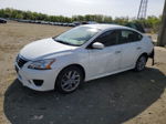 2014 Nissan Sentra S White vin: 3N1AB7AP4EY293873