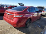 2014 Nissan Sentra S Red vin: 3N1AB7AP4EY319792