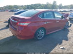 2014 Nissan Sentra Sr Red vin: 3N1AB7AP4EY319887