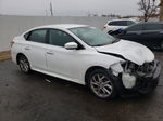 2014 Nissan Sentra S White vin: 3N1AB7AP4EY336463