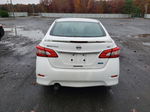 2014 Nissan Sentra S White vin: 3N1AB7AP4EY336463