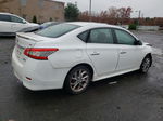 2014 Nissan Sentra S White vin: 3N1AB7AP4EY336463