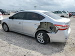 2015 Nissan Sentra S Silver vin: 3N1AB7AP4FL643078