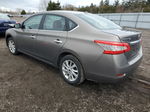 2015 Nissan Sentra S Gray vin: 3N1AB7AP4FL661712