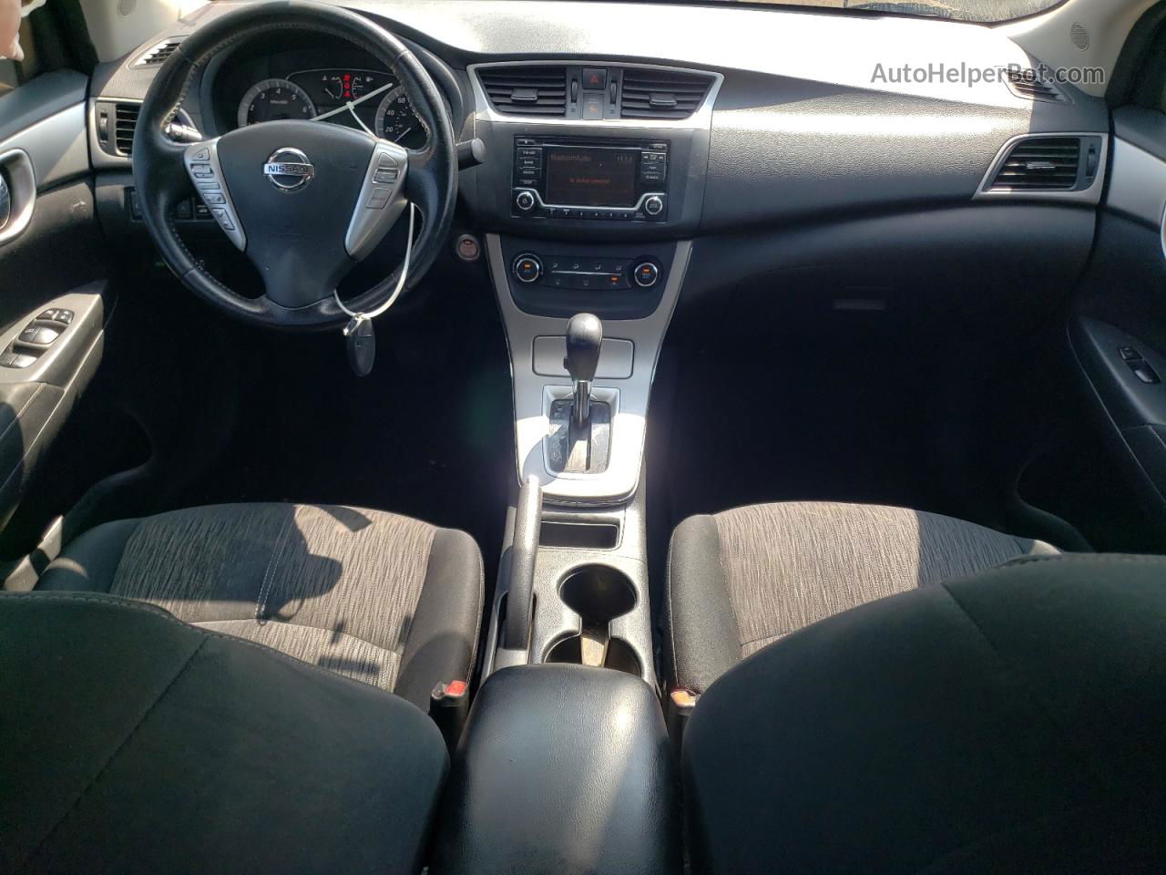 2015 Nissan Sentra S Gray vin: 3N1AB7AP4FL690661