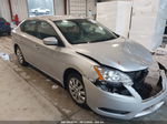 2015 Nissan Sentra Sv Silver vin: 3N1AB7AP4FL696931