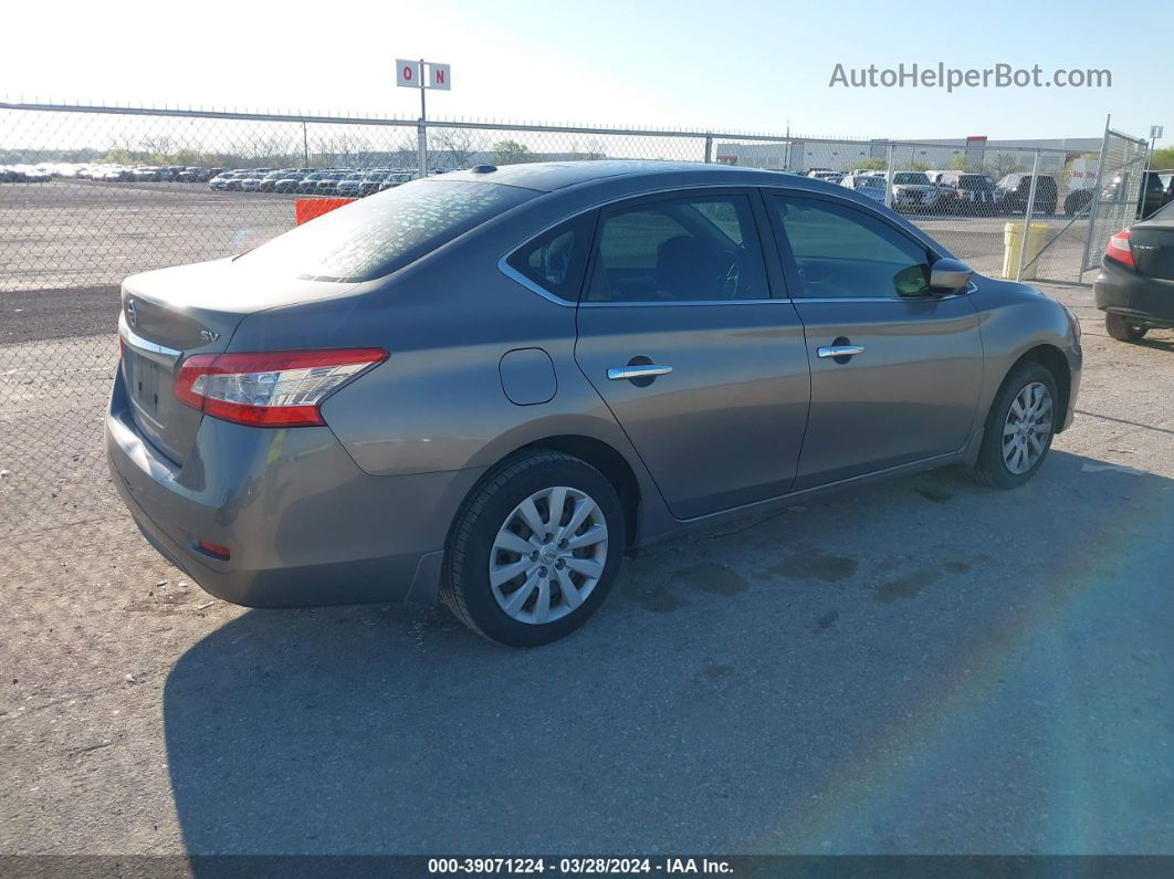 2015 Nissan Sentra Sv Tan vin: 3N1AB7AP4FY225039