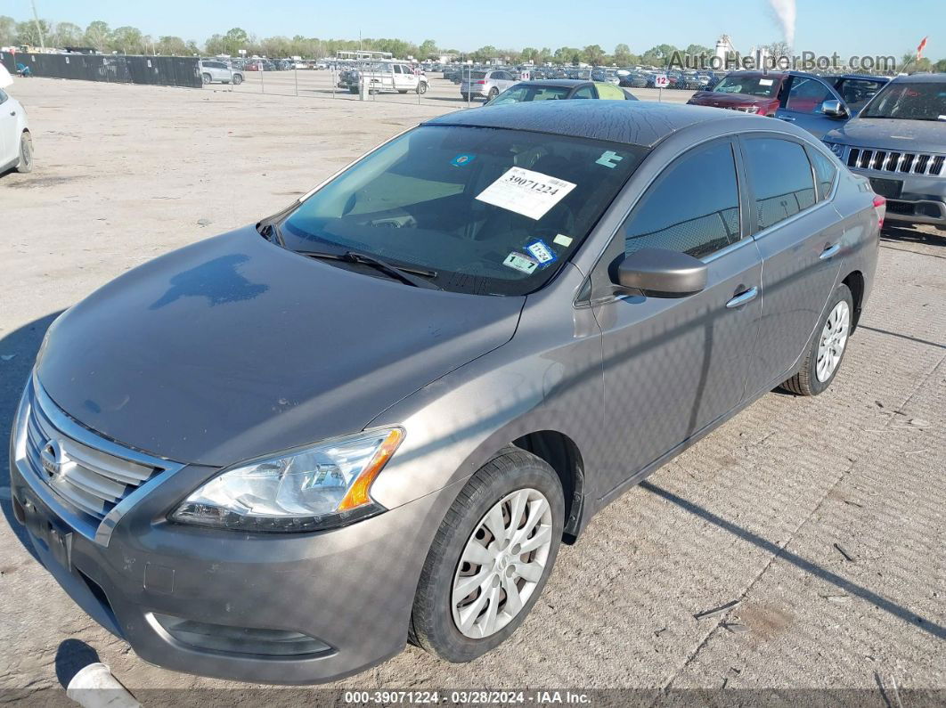 2015 Nissan Sentra Sv Tan vin: 3N1AB7AP4FY225039