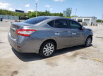 2015 Nissan Sentra S Gray vin: 3N1AB7AP4FY255092