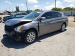 2015 Nissan Sentra S Gray vin: 3N1AB7AP4FY255092