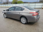 2015 Nissan Sentra S Gray vin: 3N1AB7AP4FY258834