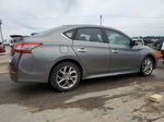 2015 Nissan Sentra S Gray vin: 3N1AB7AP4FY277657