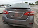 2015 Nissan Sentra S Gray vin: 3N1AB7AP4FY277657