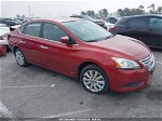 2015 Nissan Sentra Sv Red vin: 3N1AB7AP4FY311998