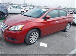 2015 Nissan Sentra Sv Red vin: 3N1AB7AP4FY311998