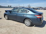 2015 Nissan Sentra S Синий vin: 3N1AB7AP4FY313332