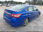 2015 Nissan Sentra Sr Blue vin: 3N1AB7AP4FY342703