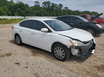 2015 Nissan Sentra S White vin: 3N1AB7AP4FY370856