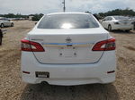 2015 Nissan Sentra S White vin: 3N1AB7AP4FY370856