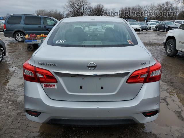 2016 Nissan Sentra S Silver vin: 3N1AB7AP4GL636794