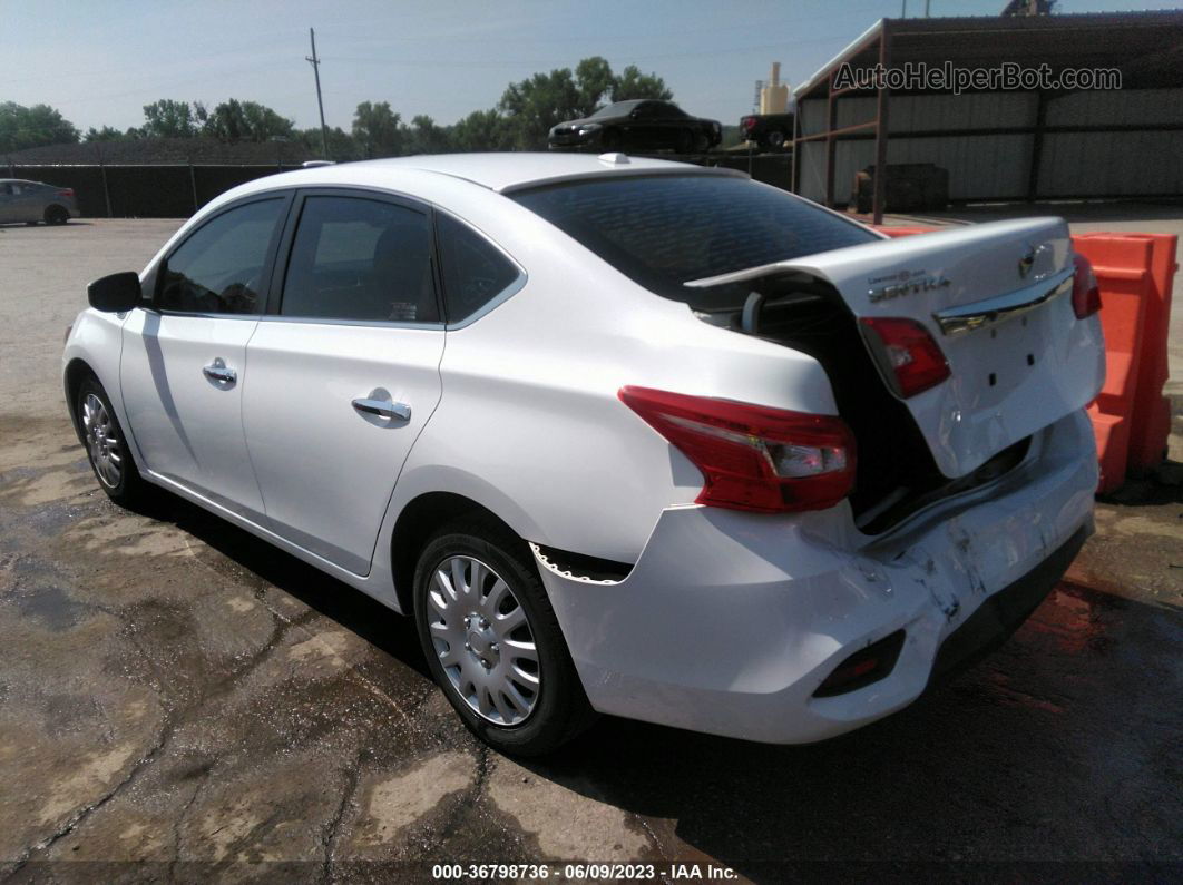 2016 Nissan Sentra Fe+ S/sv/s/sr/sl White vin: 3N1AB7AP4GY237161