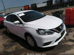 2016 Nissan Sentra Fe+ S/sv/s/sr/sl White vin: 3N1AB7AP4GY237161