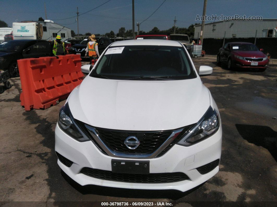 2016 Nissan Sentra Fe+ S/sv/s/sr/sl White vin: 3N1AB7AP4GY237161