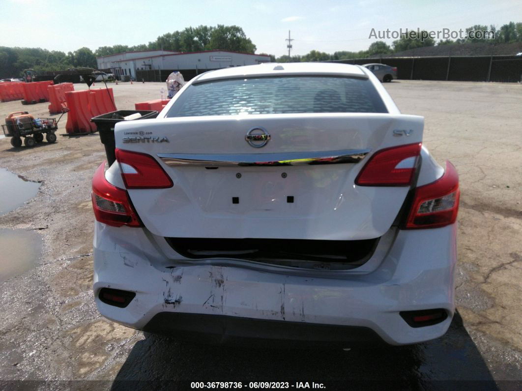 2016 Nissan Sentra Fe+ S/sv/s/sr/sl White vin: 3N1AB7AP4GY237161