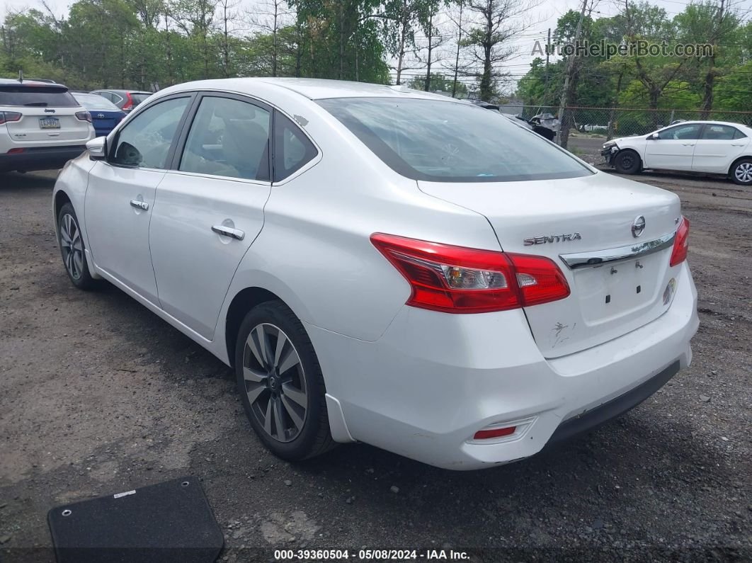 2016 Nissan Sentra Sl White vin: 3N1AB7AP4GY263050