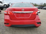 2018 Nissan Sentra S Red vin: 3N1AB7AP4JL625317