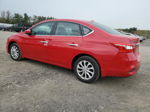 2018 Nissan Sentra S Red vin: 3N1AB7AP4JL625317