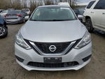 2018 Nissan Sentra S Серебряный vin: 3N1AB7AP4JL628119