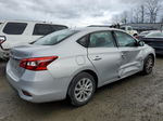 2018 Nissan Sentra S Silver vin: 3N1AB7AP4JL628119