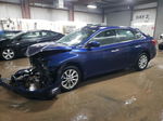 2018 Nissan Sentra S Blue vin: 3N1AB7AP4JL637662