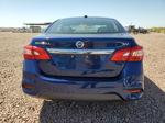 2018 Nissan Sentra S Blue vin: 3N1AB7AP4JL656633