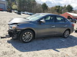 2018 Nissan Sentra S Gray vin: 3N1AB7AP4JY206595