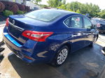 2018 Nissan Sentra S Blue vin: 3N1AB7AP4JY208881