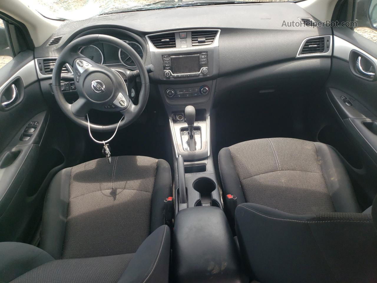 2018 Nissan Sentra S Синий vin: 3N1AB7AP4JY208881