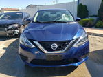 2018 Nissan Sentra S Blue vin: 3N1AB7AP4JY208881