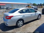 2018 Nissan Sentra S Silver vin: 3N1AB7AP4JY212459